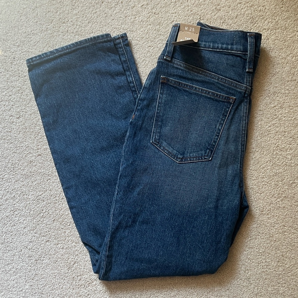 Madewell perfect vintage straight jeans mayfield wash